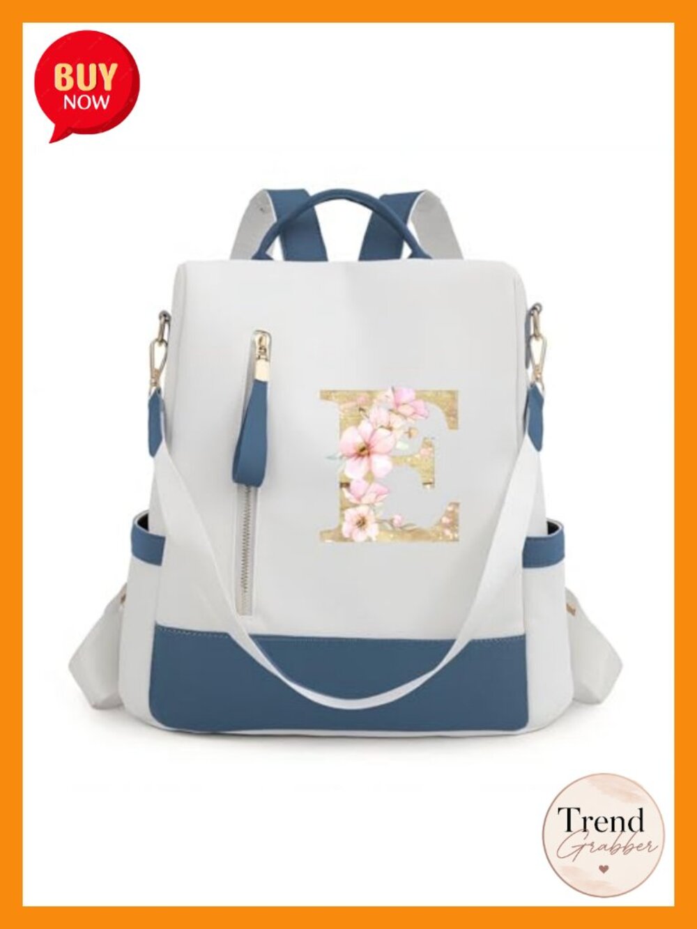 Faux Leather 3-in-1 Convertible Backpack for 11 inch iPad with Anti-Theft